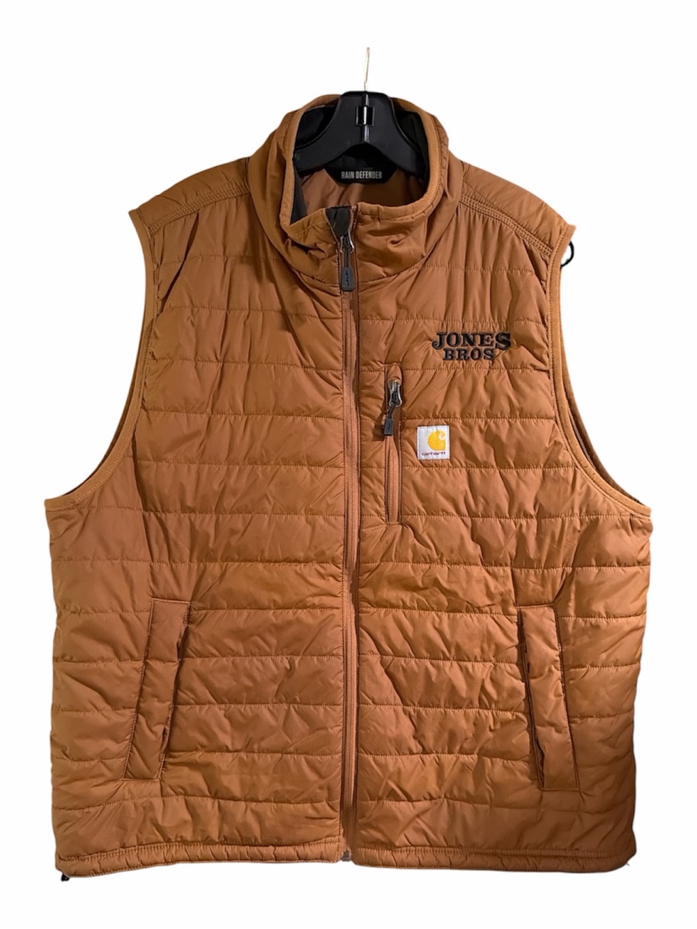 Carhartt Men’s Rain Defender Relaxed Fit Lightweight Insulated Vest with Logo